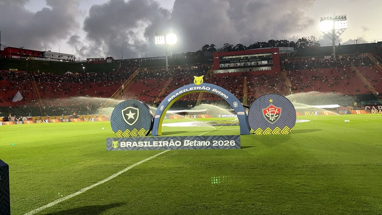 Bola rolando! Acompanhe em tempo real Vitória x Botafogo pelo Brasileirão 2026