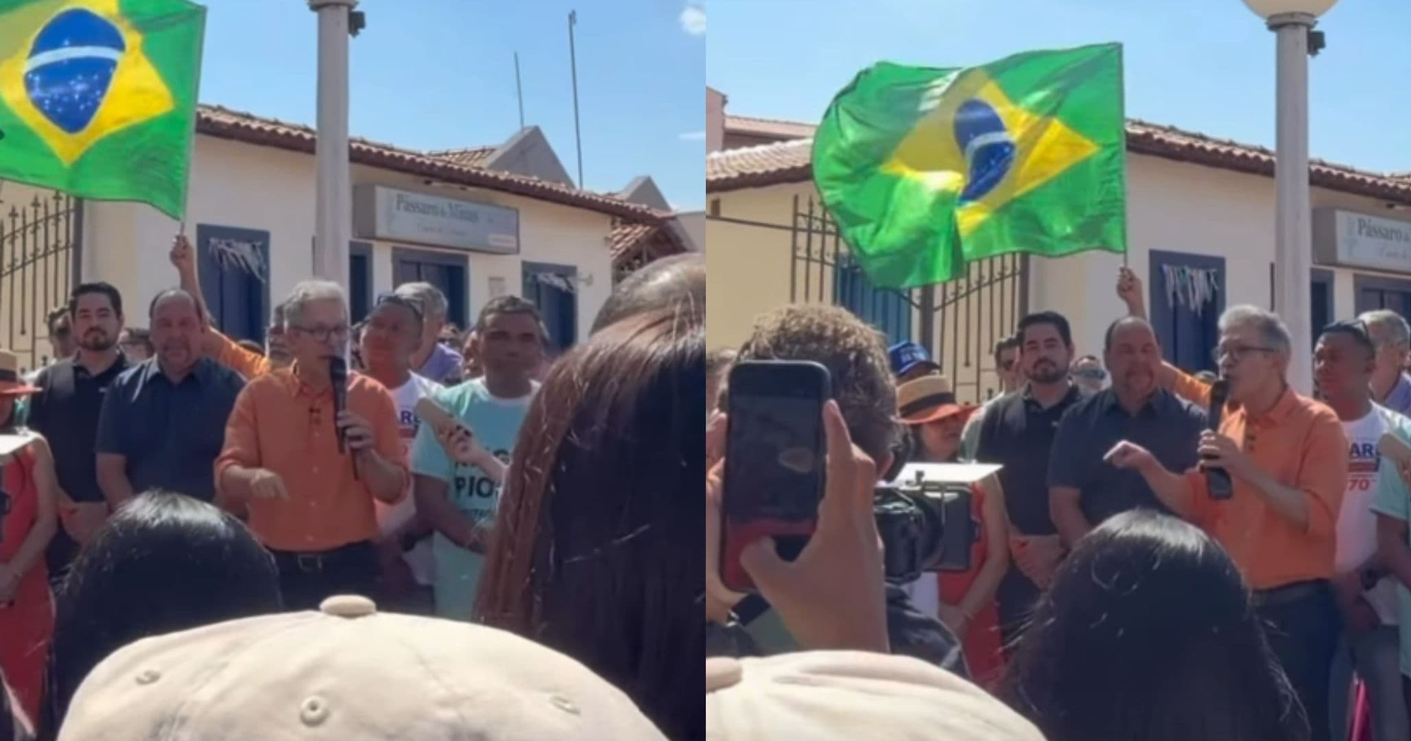 ‘O problema do Brasil é que bandido fica solto’, diz Romeu Zema em lançamento de campanha