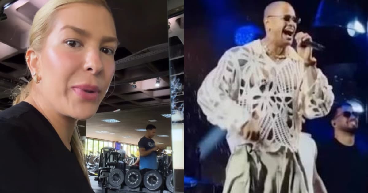 Lore Improta coloca Léo Santana na parede após vídeo sensual na internet: "Oxe, tava sem cueca foi?"