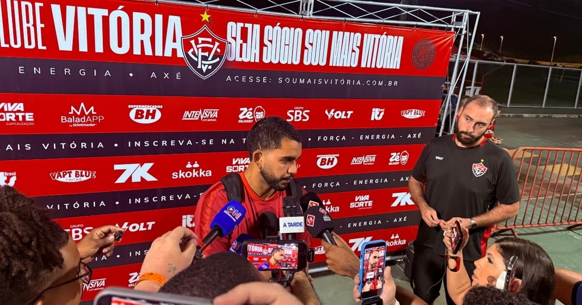Lucas Arcanjo pede desculpas à torcida após derrota no Ba-Vi e mira reação na Copa do Brasil