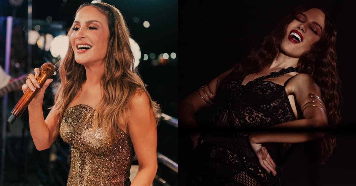 Claudia Leitte surpreende ao compartilhar música de novo projeto de Anitta: "Não era crente?"