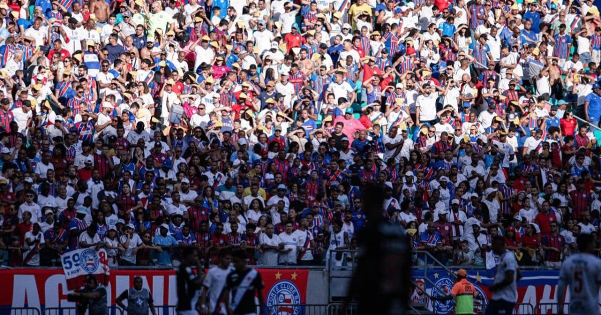Para lotar: Bahia anuncia promoção de ingressos para duelo contra o Internacional na Fonte Nova