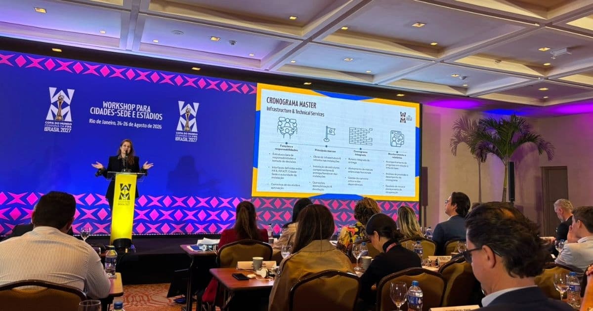 Fifa promove workshop da Copa Feminina 2027 e Bahia participa com representantes