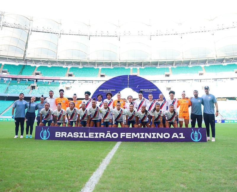 CBF detalha quartas do Brasileirão Feminino; Bahia enfrenta Palmeiras na Fonte Nova e em Barueri