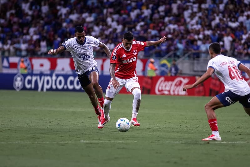 Inter perde titulares e terá seis desfalques contra o Bahia na Fonte Nova; confira