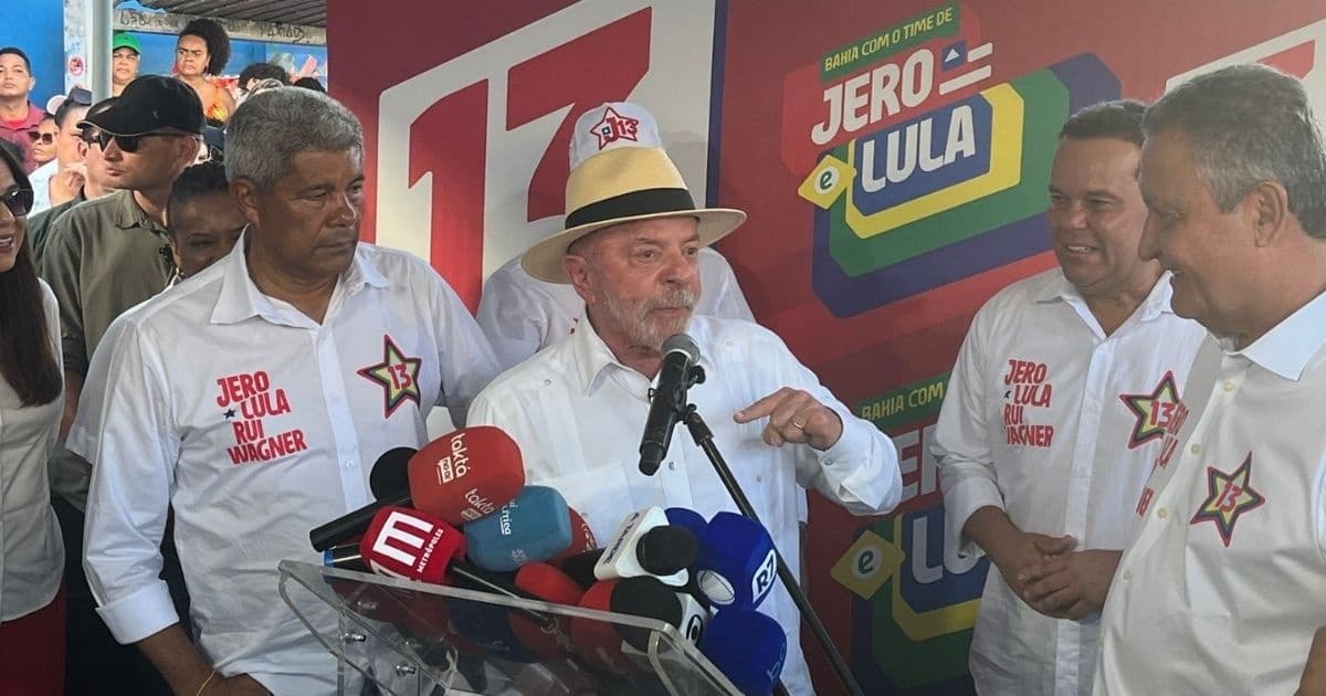 Lula exalta Liberdade como berço de Rui Costa, Ilê Aiyê e do Vitória