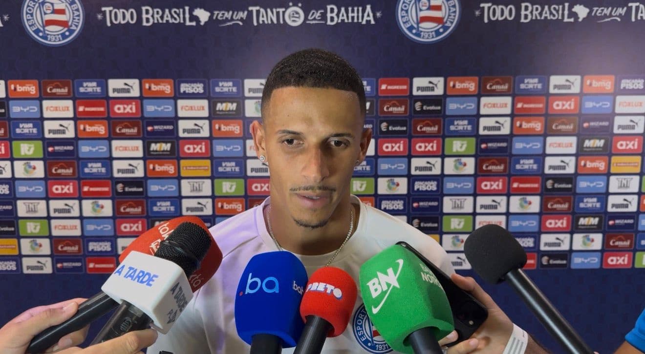 Juba diz que Ba-Vi deu 'gás' ao Bahia, mas admite desatenção contra o Inter: "Voltamos um pouco desligados"
