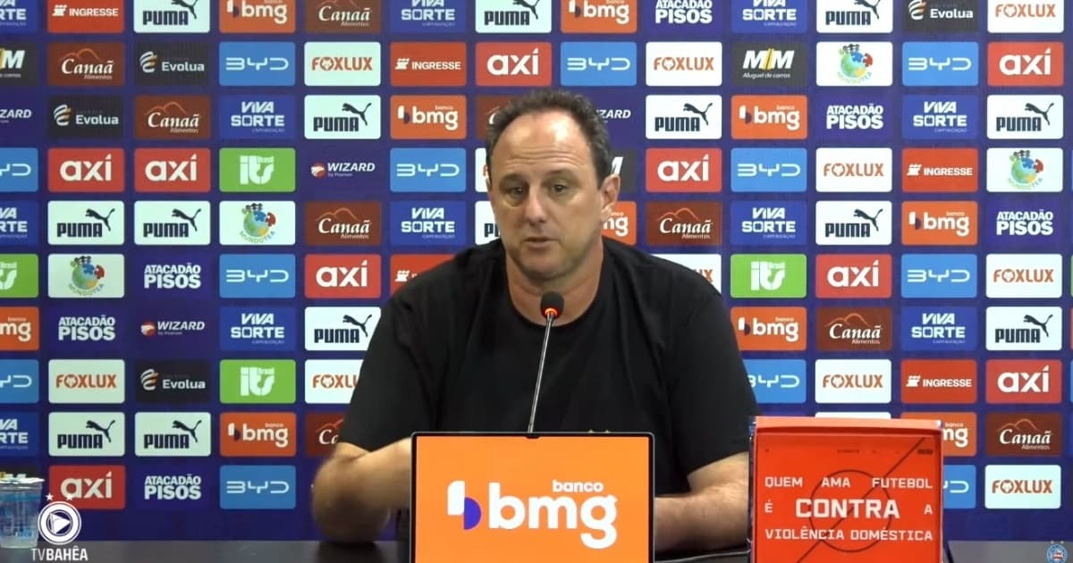 Rogério Ceni mira topo com Bahia após triunfo contra o Internacional: "Quero tentar chegar o mais alto possível"