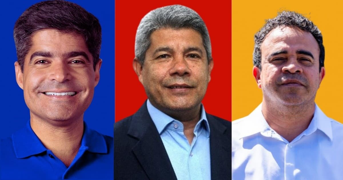 Bahia: ACM Neto, Jerônimo e Mansur cumprem agendas de campanha nesta segunda