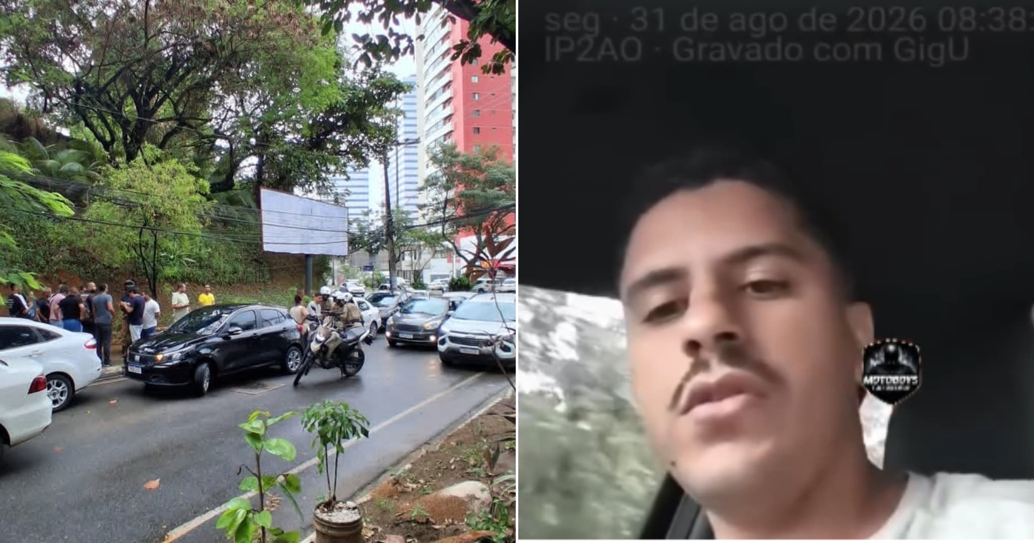 Passageira nega pagamento de viagem por aplicativo e dá tesourada em motorista: “Vou pagar na próxima viagem”
