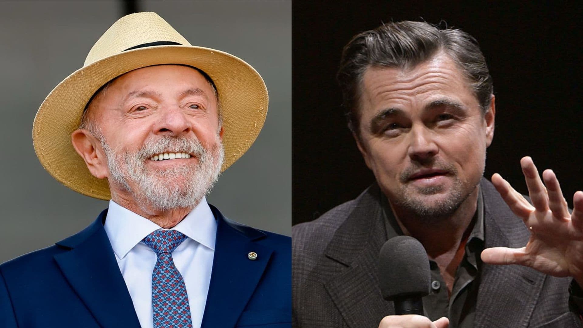 Lula e Janja recebem Leonardo DiCaprio para discutir pauta ambiental no Planalto