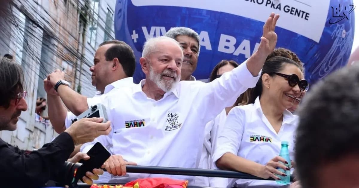 Lula tem 55,7% e lidera disputa presidencial na Bahia, diz pesquisa
