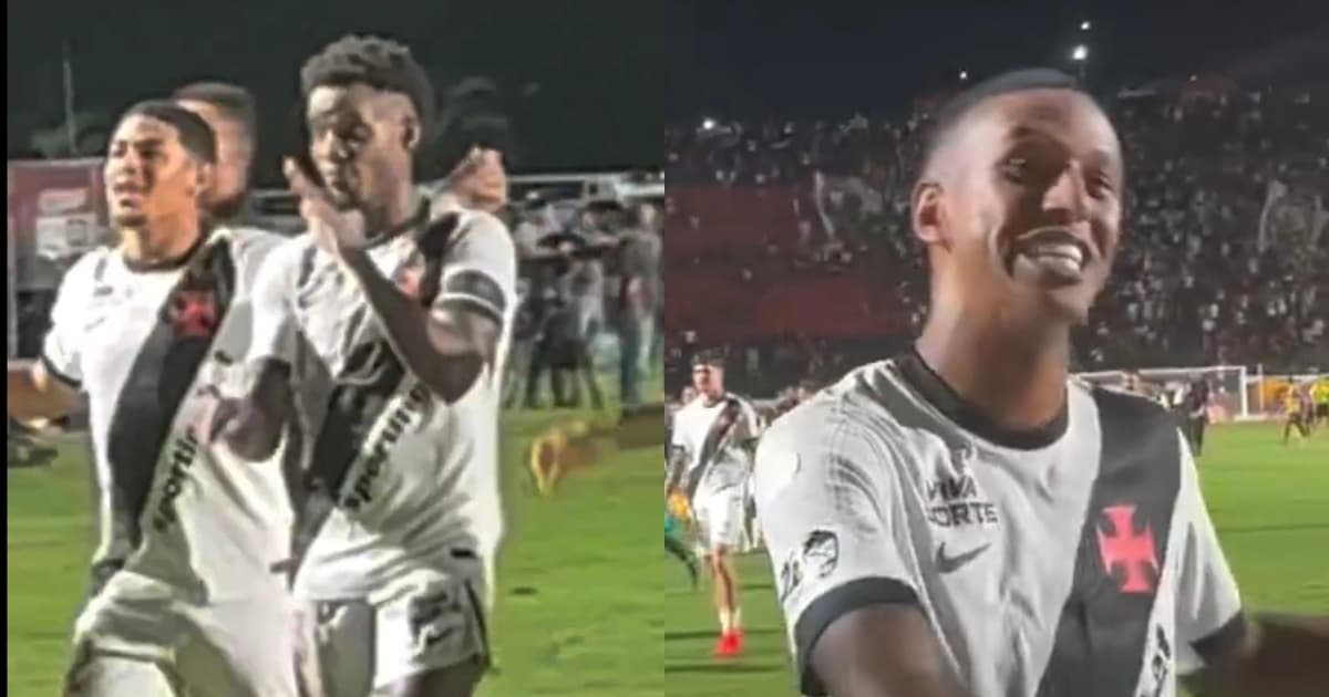 VÍDEO: Thiago Mendes e Robert Renan devolvem provocação de Matheuzinho após classificação do Vasco no Barradão