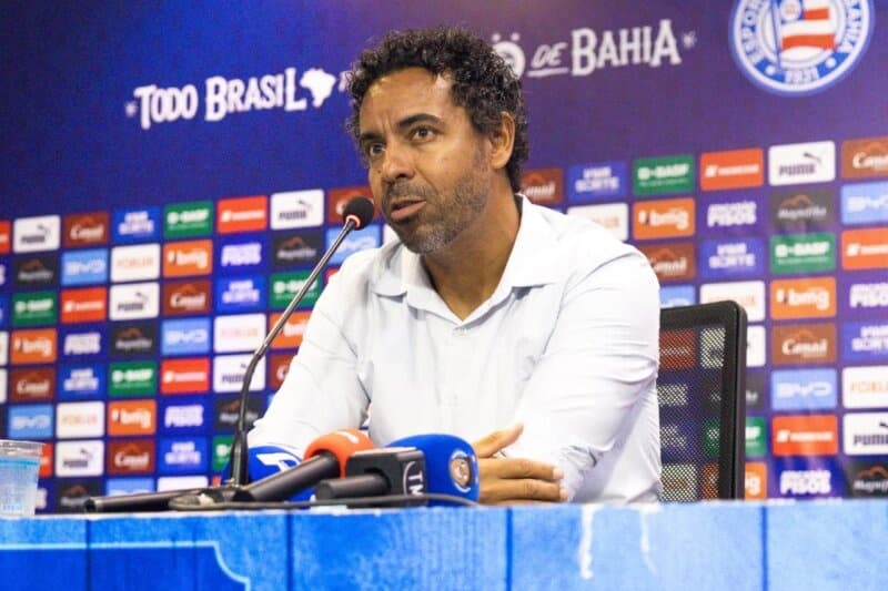Felipe Freitas celebra feito histórico do Bahia e revela mais de 2,6 mil pênaltis treinados na temporada