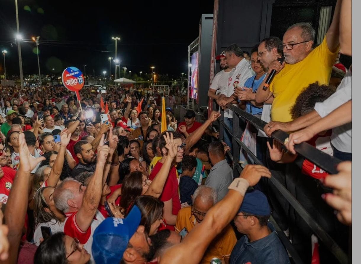 Durante comício do PT, ex-aliado de ACM Neto critica o candidato: "Nunca fez nada pela região"