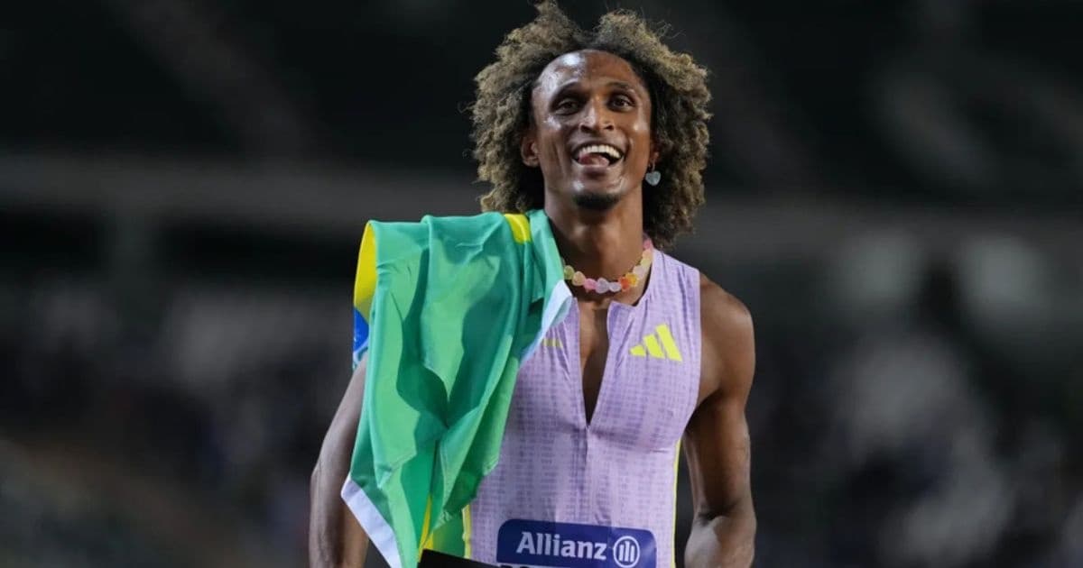 Alison dos Santos conquista terceiro título da Liga Diamante nos 400m com barreiras
