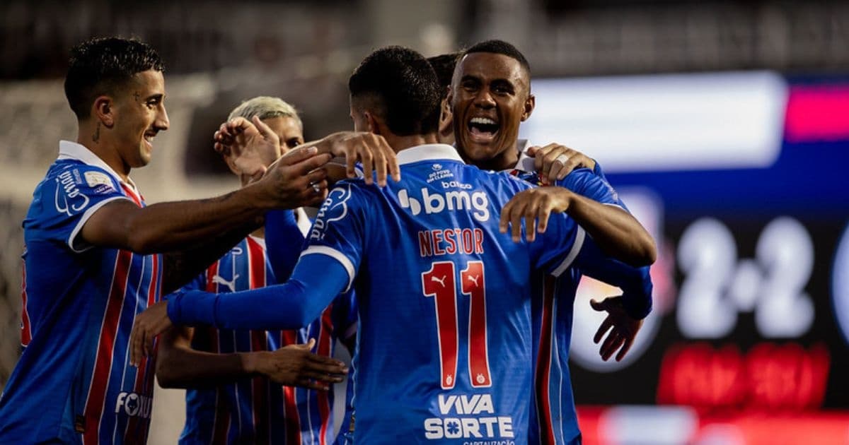 Bahia lidera ranking de triunfos de virada no Brasileirão 2026; confira ranking