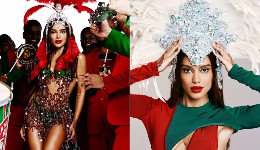 Grande Rio oficializa Anitta como rainha de bateria no lugar de Virginia