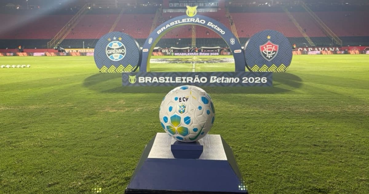 Bola rolando! Acompanhe em tempo real Vitória x Grêmio pela 26ª rodada do Brasileirão