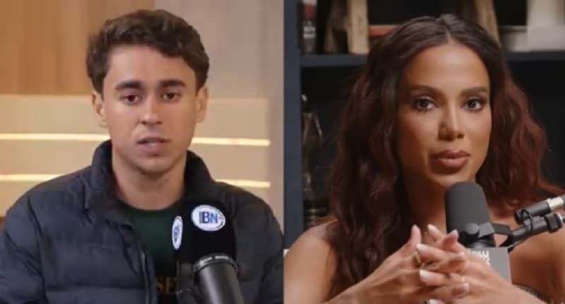 Nikolas Ferreira diz que Anitta "não é artista" e critica cantora por ser cabo eleitoral da esquerda