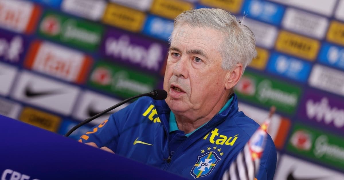 Ancelotti convoca Seleção Brasileira nesta quarta-feira; veja horário e onde acompanhar