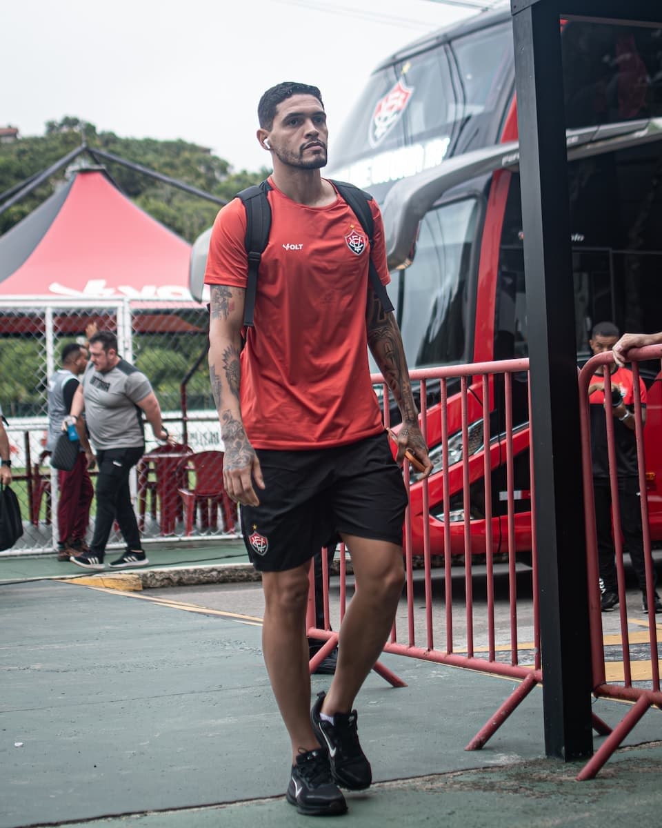 Com retorno de Riccieli, Vitória inicia preparação para enfrentar o Mirassol