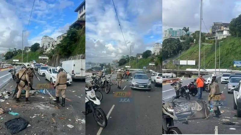 Morte de "Tunai" em operação da PM que se estendeu até o Corredor da Vitória gera protesto na Gamboa