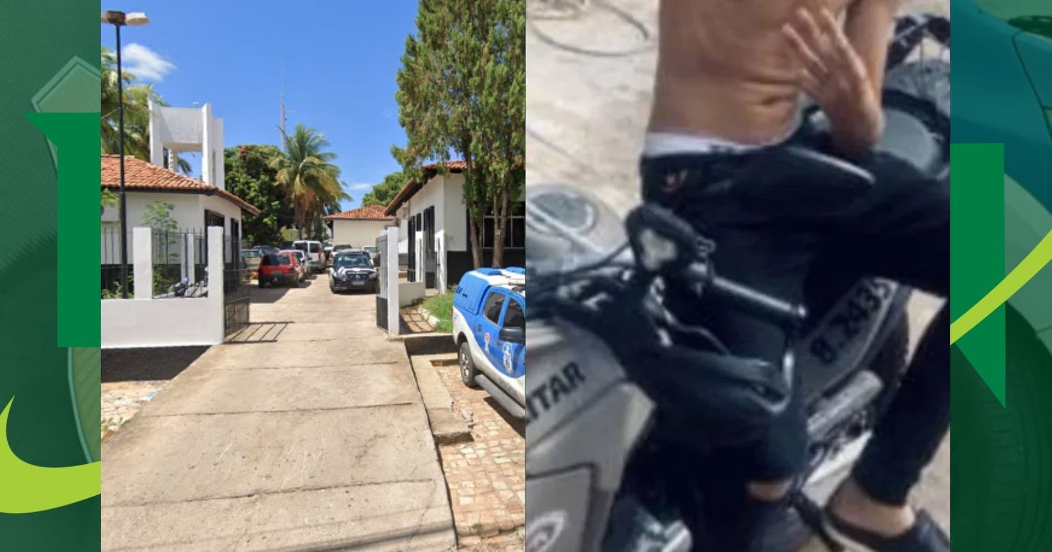 Adolescente de 15 anos é apreendido após fazer gesto de facção em cima de moto da PM em lava-jato no sudoeste da Bahia