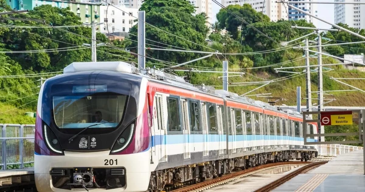 Após suspensão, CTB retoma licitação para compra de 10 novos trens para o Metrô de Salvador-Lauro