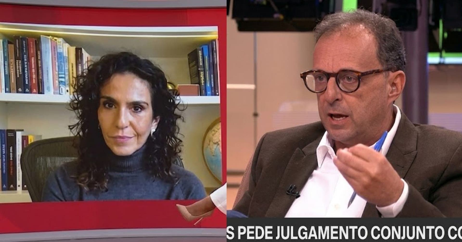 VÍDEO: Clima esquenta após Malu Gaspar questionar Octavio Guedes na GloboNews: "Sou repórter"