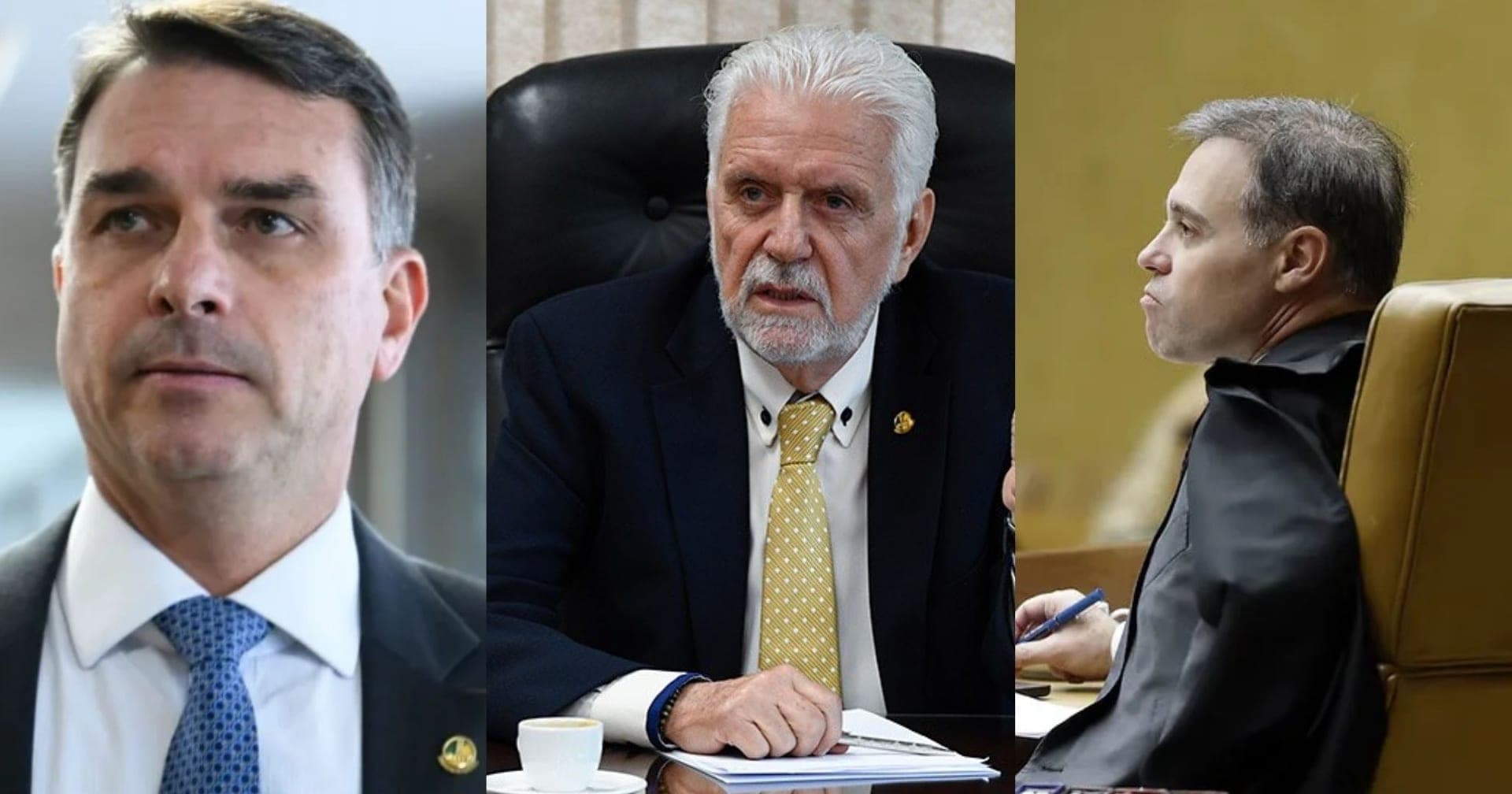 André Mendonça atende à PGR e retira sigilo de investigações envolvendo Flávio Bolsonaro e Jaques Wagner; saiba mais