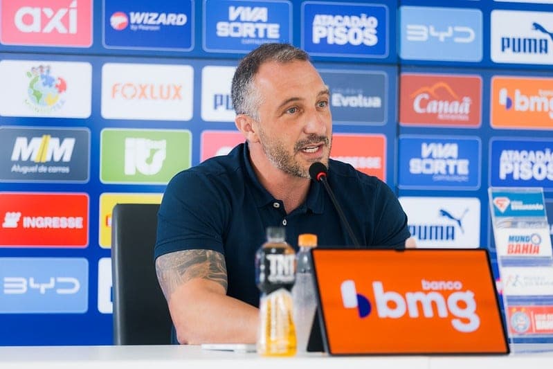 “Precisamos continuar crescendo o clube”: Cadu Santoro detalha receita e condiciona crescimento do Bahia ao aumento de receitas