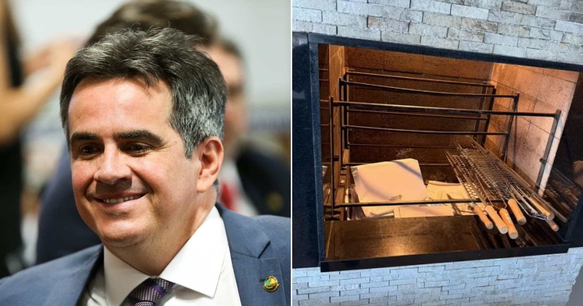 PF encontrou lista com nomes de deputados e valores na churrasqueira de Ciro Nogueira