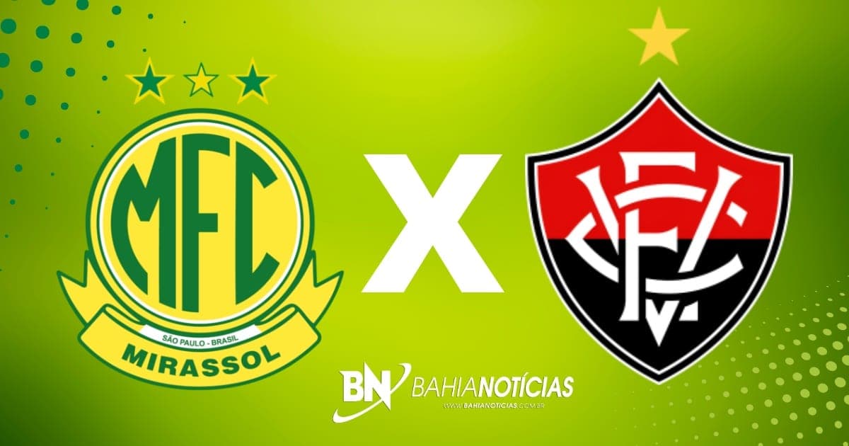 Vitória x Mirassol: Veja prováveis escalações, horário e onde assistir  