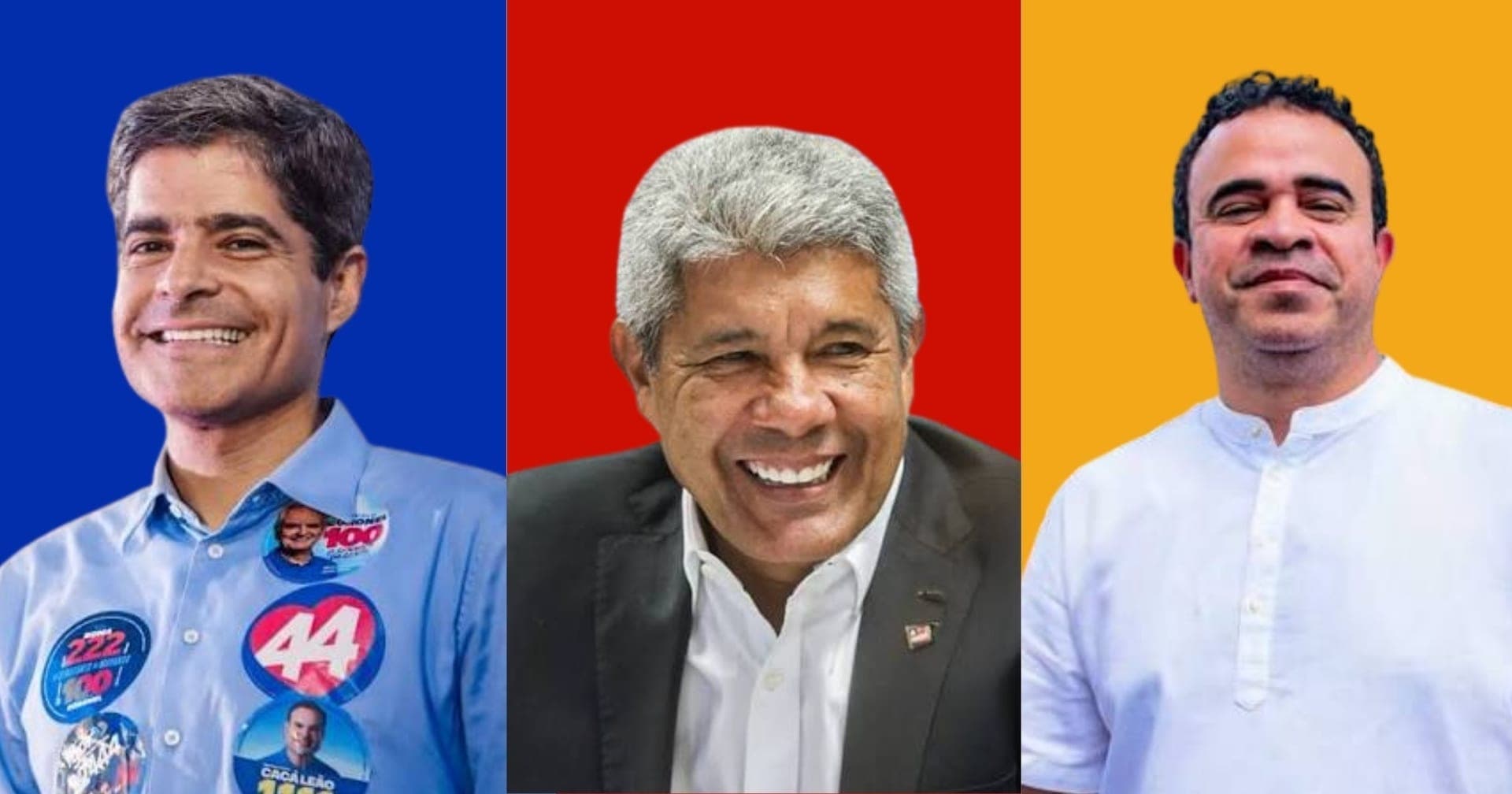 Bahia: ACM Neto, Jerônimo e Mansur cumprem agendas de campanha neste domingo