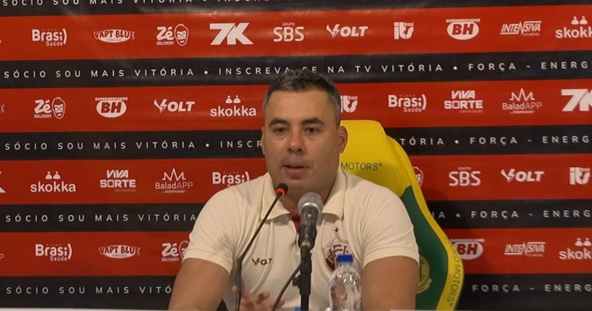 Jair cita pontos contra o Mirassol ao projetar reta final do Vitória no Brasileiro: "Se a gente fizer isso contra todos, é Libertadores"