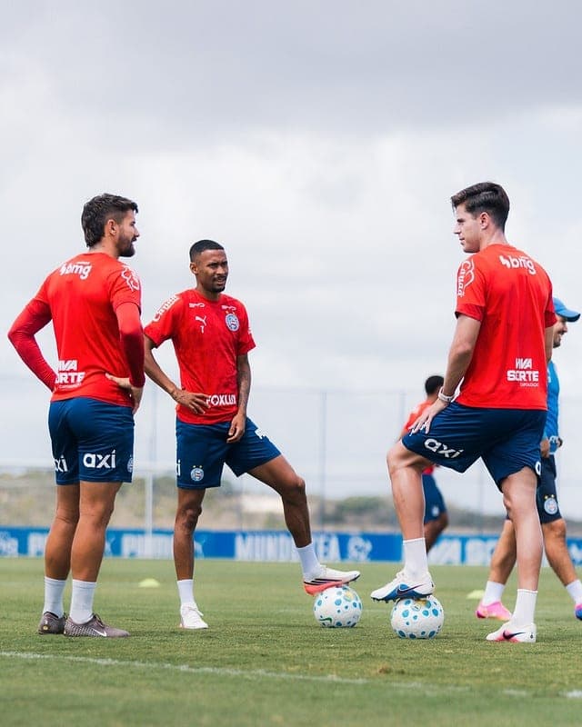 Bahia relaciona 25 jogadores para enfrentar o Remo; Michel Araújo é baixa por lesão