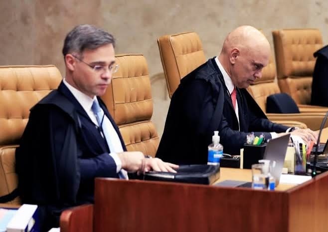 Moraes e Mendonça discutem sobre atuação da PF na investigação do Caso Master