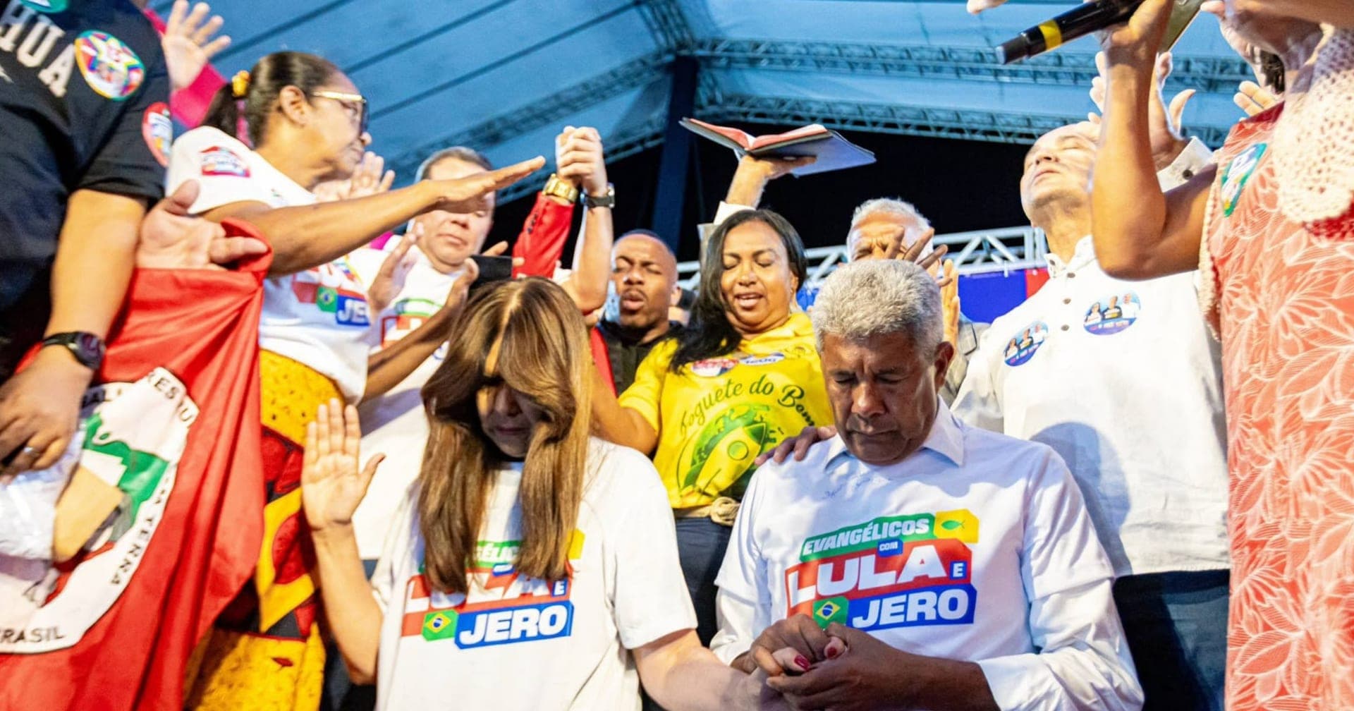 Jerônimo defende liberdade religiosa em encontro com comunidade evangélica em Salvador
