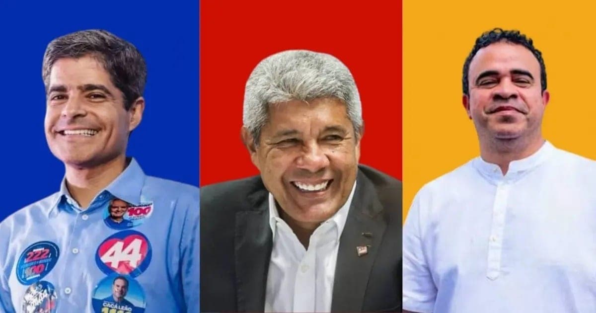 Bahia: Confira as agendas de campanha dos principais nomes ao Governo nesta quarta