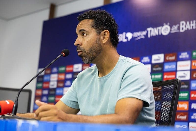 “É um jogo que termina aberto”: Felipe Freitas valoriza atuação do Bahia contra o Corinthians