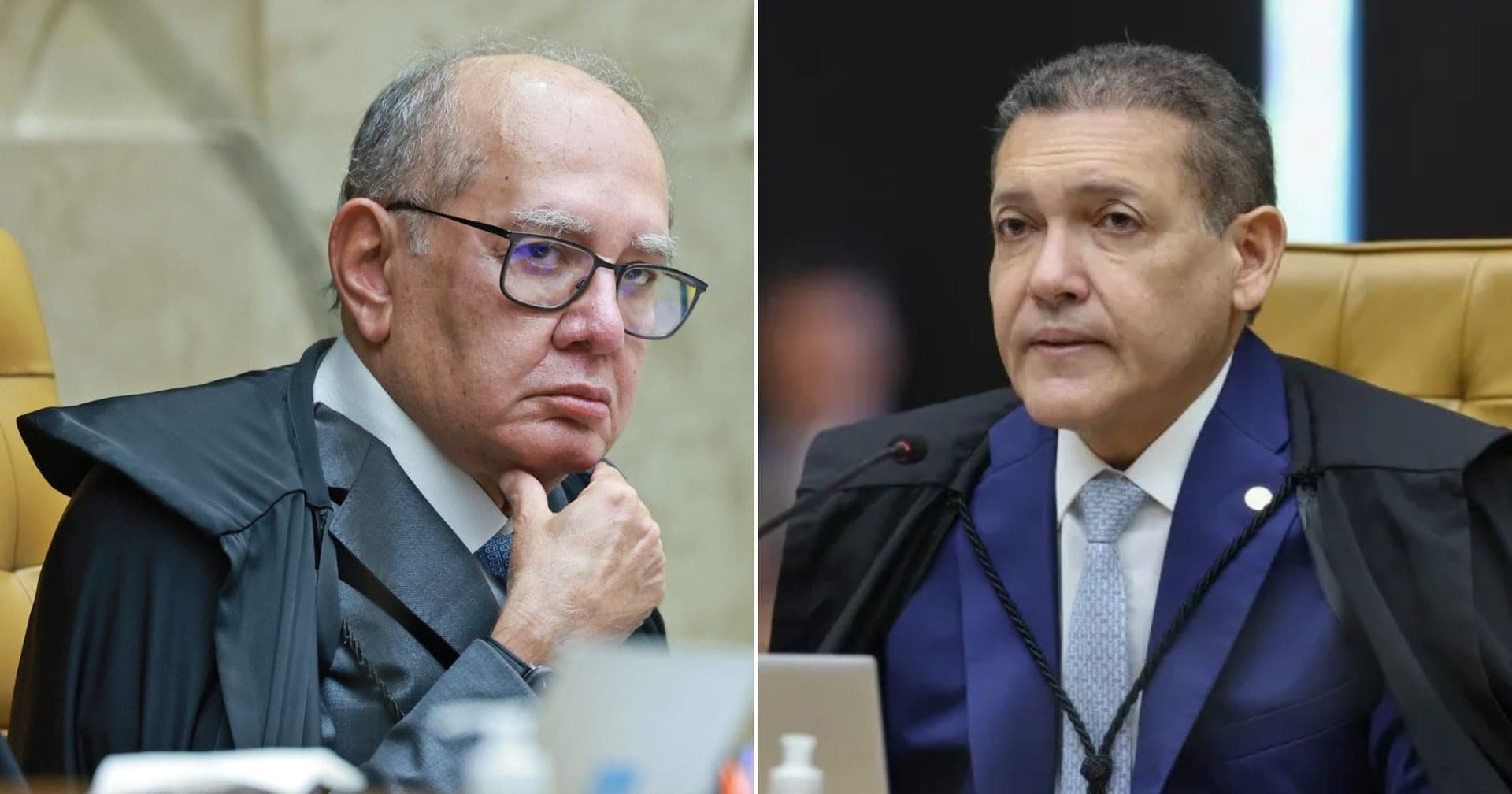 Nunes Marques bloqueia Gilmar Mendes após cobrança do decano: "Assumam que estão ferrados"