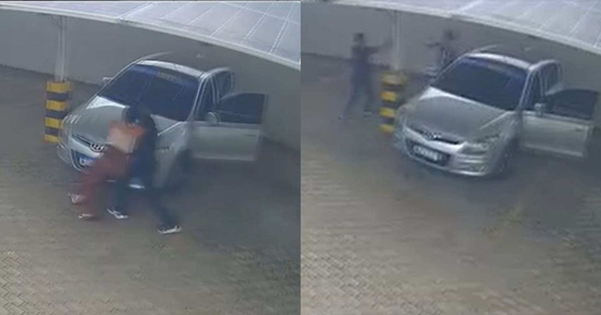 VÍDEO: Mulher é morta por ex-companheiro; corpo é deixado em estacionamento em Roraima