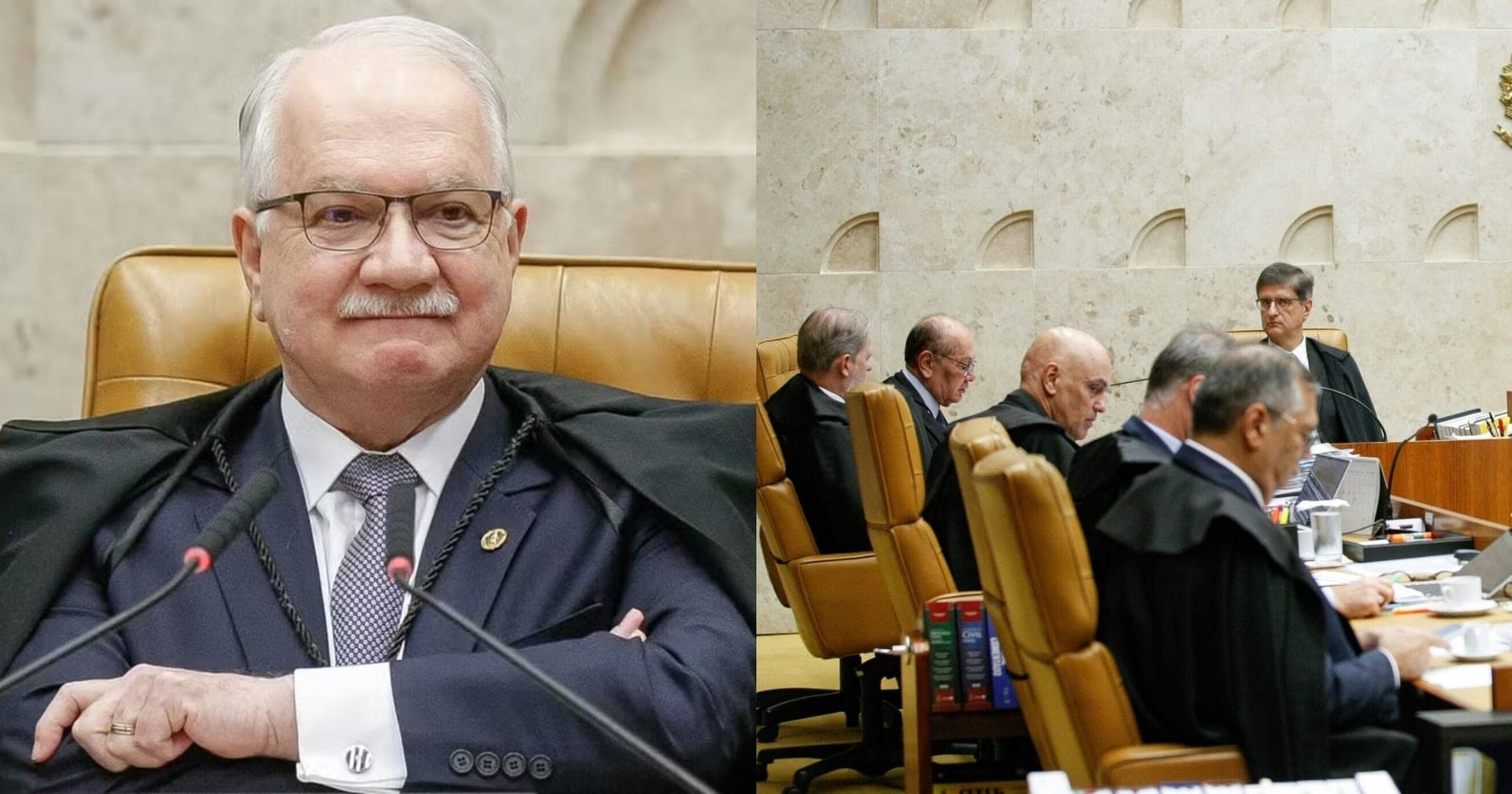 Pela terceira vez em duas semanas, Fachin cancela sessão do Plenário do STF expondo a crise da corte