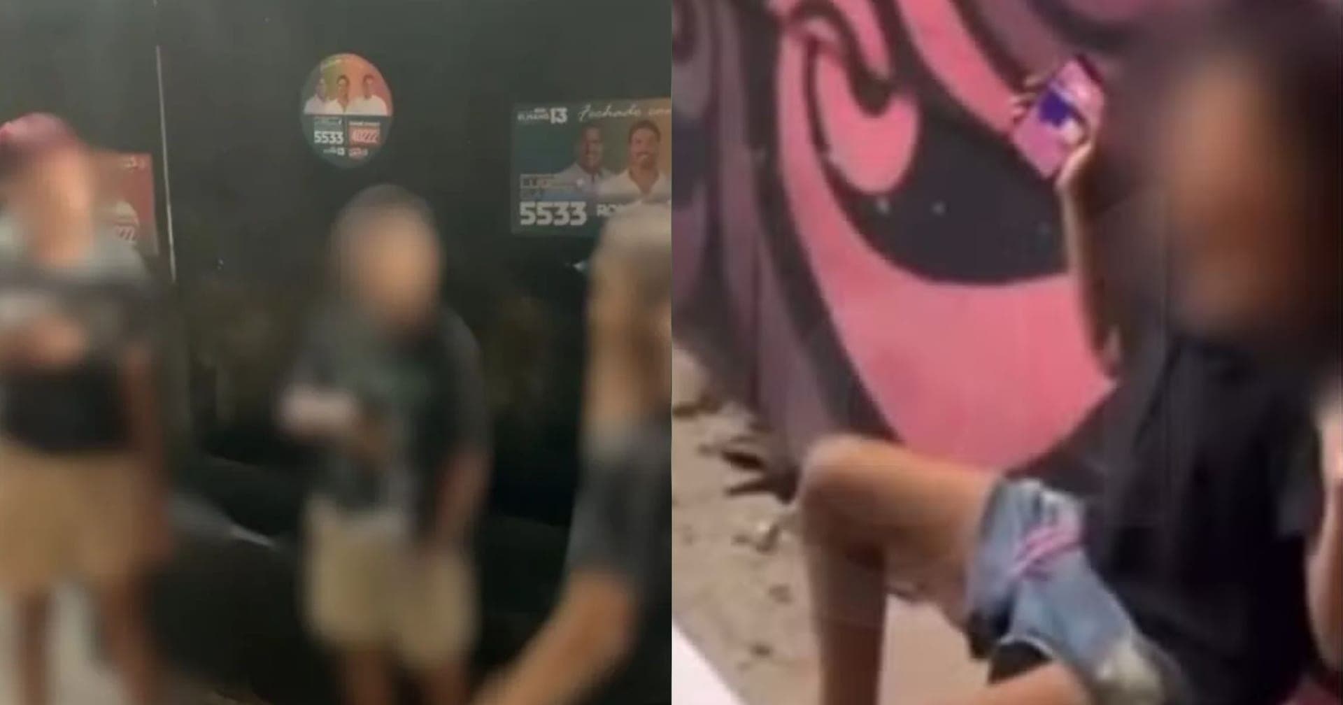 VÍDEO: Policiais atiram em dois adolescentes enquanto faziam 'encenação de assalto' em Fortaleza